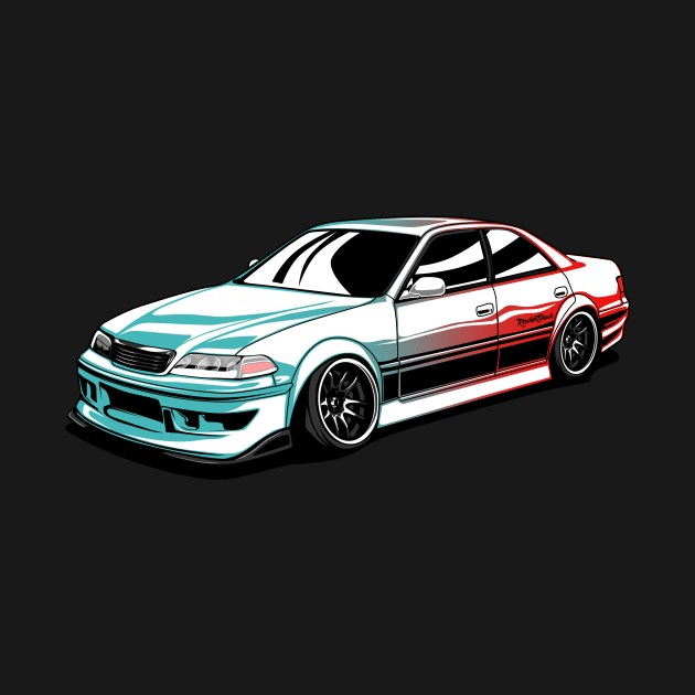 Chaser jzx100 jdm car by ASAKDESIGNS