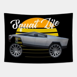 SQUATTED TRUCK T-SHIRT Tapestry