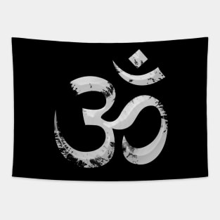 Painted Ohm Symbol Tapestry