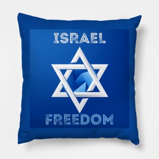 I stand with Israel, support Israel Pillow