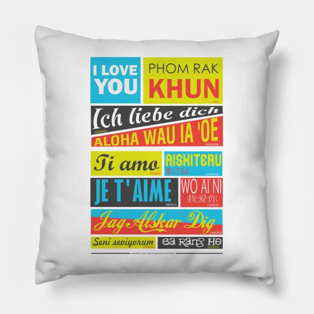 I love you Pillow by Pradeep Chauhan