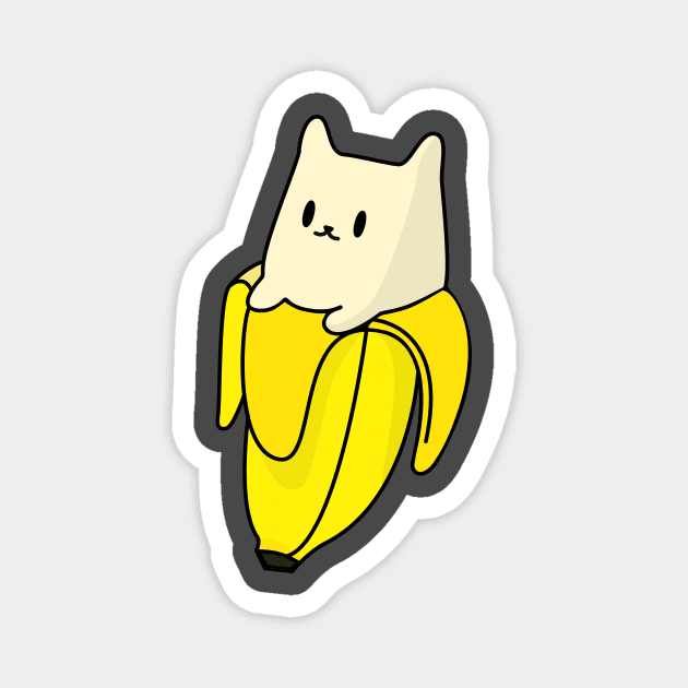 Kawaii Banana Man Magnet by happinessinatee