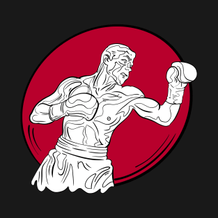 boxer fighting on the ring T-Shirt