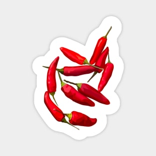 Jalapeño spiciness! Magnet