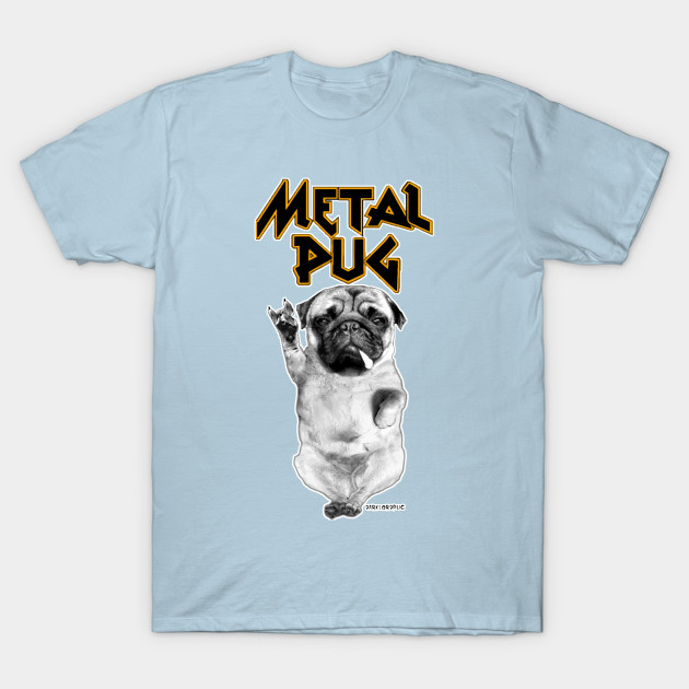 Disover Metal pug - Rock - T-Shirt