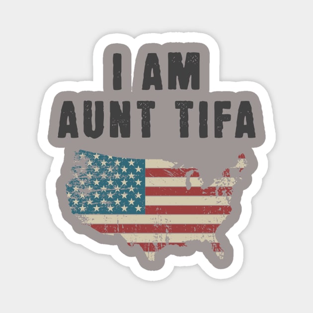 Aunt-Tifa Magnet by ArtistTee ⭐⭐⭐⭐⭐