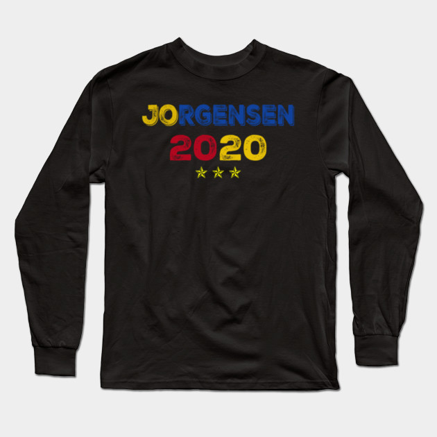 Jo Jorgensen For President 2020 Jojo Jo Jorgensen For President 2020 Jojo Long Sleeve T Shirt Teepublic