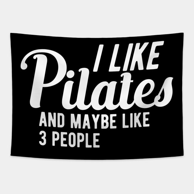 Pilates - I like pilates and  maybe like 3 people Tapestry by KC Happy Shop