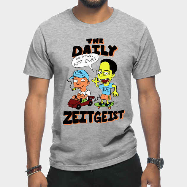 Discover TDZ - Bootleg Sempsons Caricatures - The Daily Zeitgeist - T-Shirt