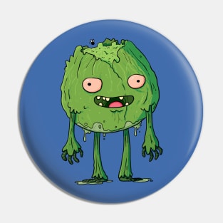 Stinky Cabbage Monster Pin