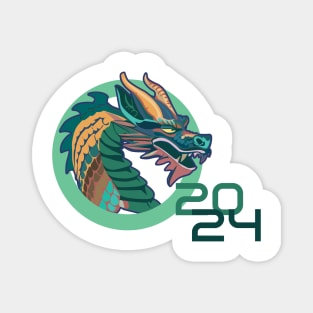 Dragon 2024 Magnet