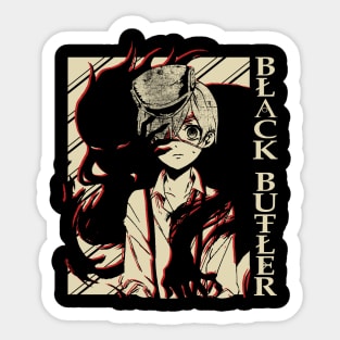 Kuroshitsuji Ciel Phantomhive Shieru Black Butler Anime Car Window Sticker  002