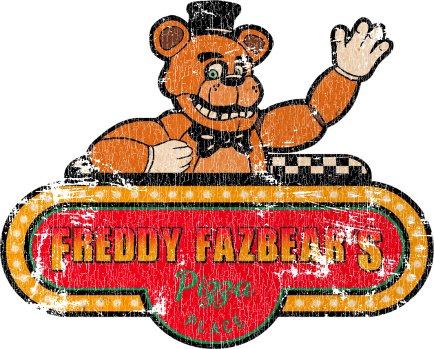 Freddy Fazbear's Pizza 1983 Kids T-Shirt by Marc Graphic