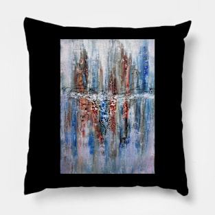 Abstract cityscape Pillow