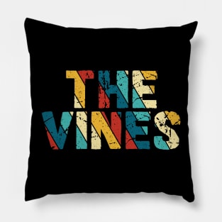 Retro Color - The vines Pillow