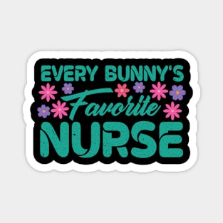 Every Bunny's Favorite Nurse Magnet