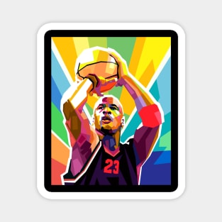 MICHAEL JORDAN POP ART Magnet