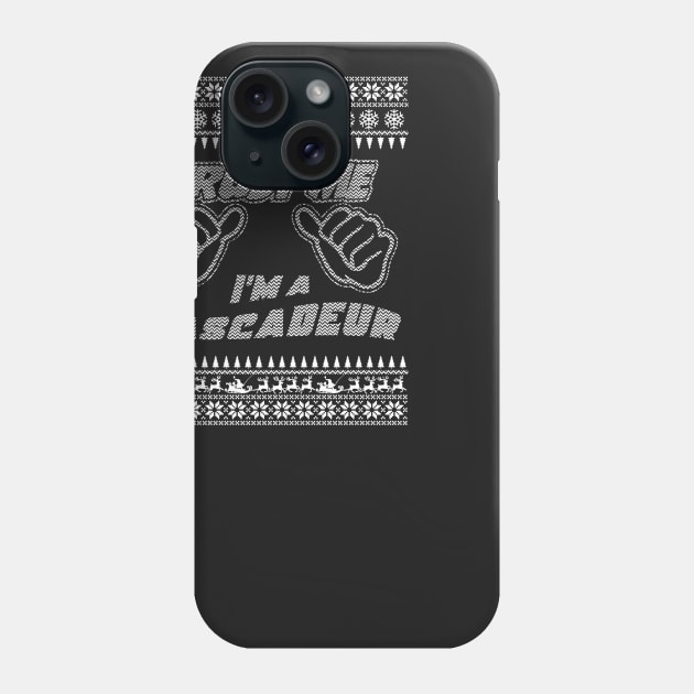 Trust me, i’m a CASCADEUR – Merry Christmas Phone Case by irenaalison