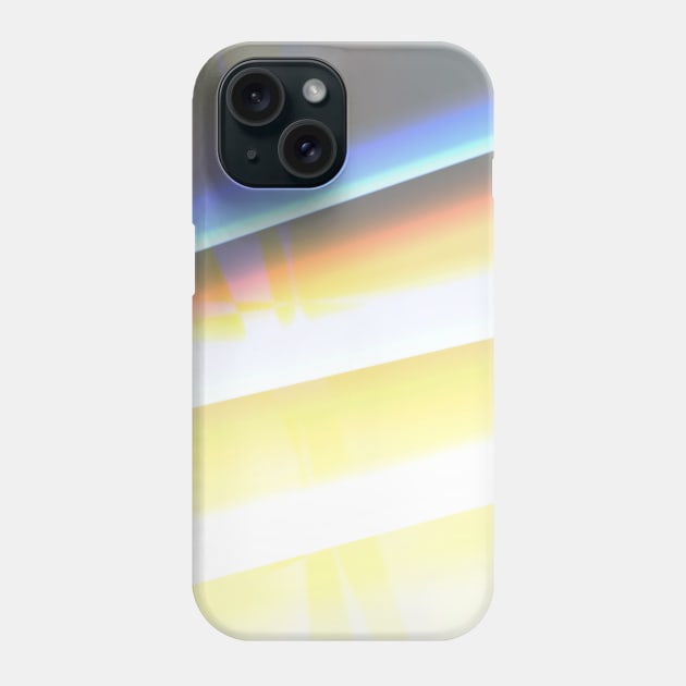 BLUE YELLOW WHITE TEXTURE ART Phone Case by Artistic_st