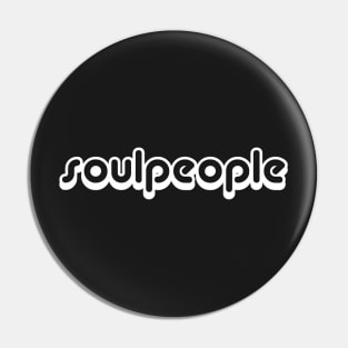 Soulpeople / Logo WHT Pin