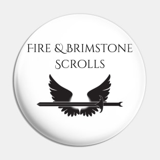 Fire & Brimstone Wings Pin