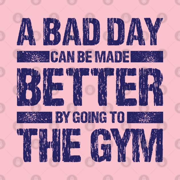 Gym Motivational Quote by DeDoodle