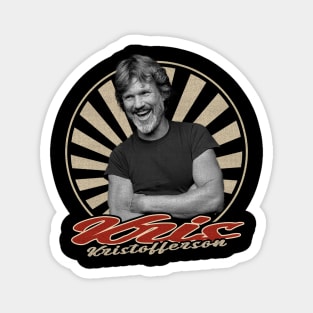 Vintage 80s Kris Kristofferson Magnet