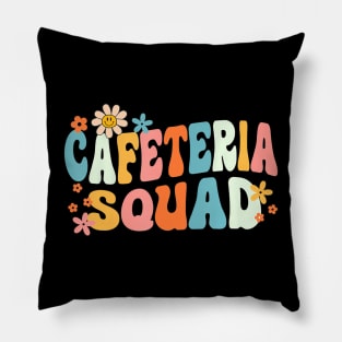 Cafeteria Squad Groovy Lunch Lady Crew Pillow