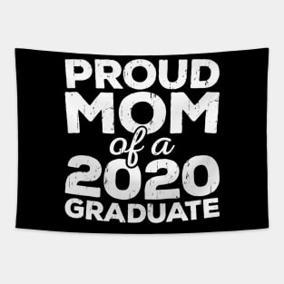 Womens Proud Mom Of A 2020 Graduate Tshirt Senior Class Graduation Tapestry