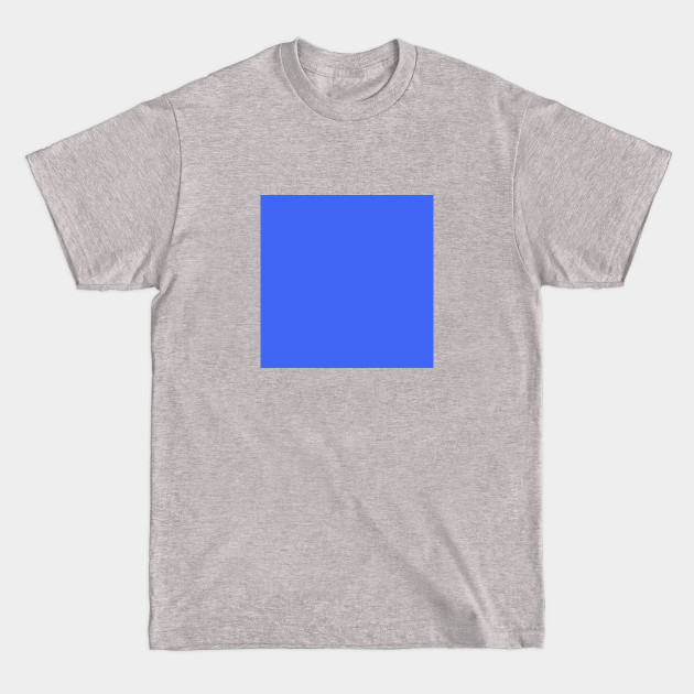 Disover PLAIN SOLID Ultramarine Blue - Blue - T-Shirt