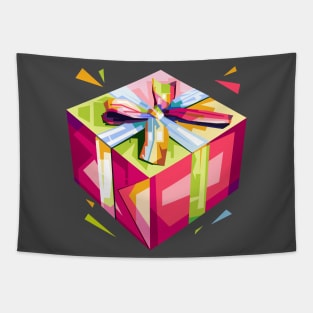 Christmas present WPAP Tapestry