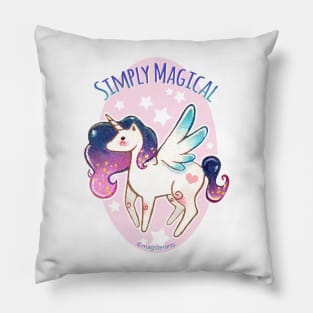 Princess Unicorn: 'Simply Magical' Pillow