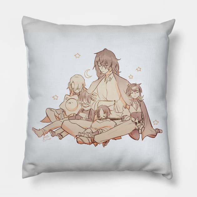 Cozy Vtuber Bois-Fanart Pillow by Heart Select