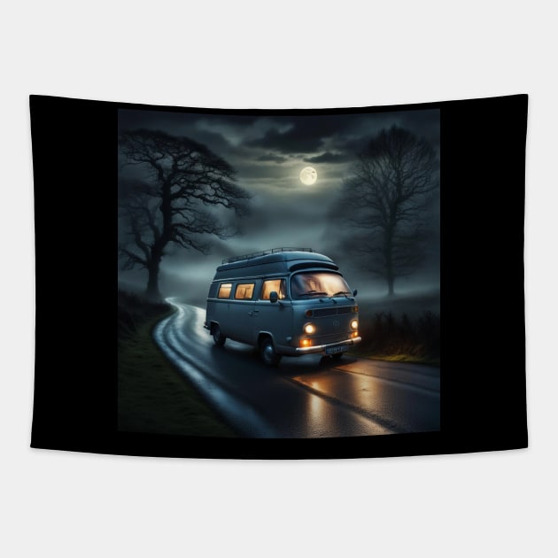 Paranormal Roadtrip Tapestry by Haunted History Chronicles