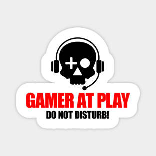 Gamer at Play Magnet