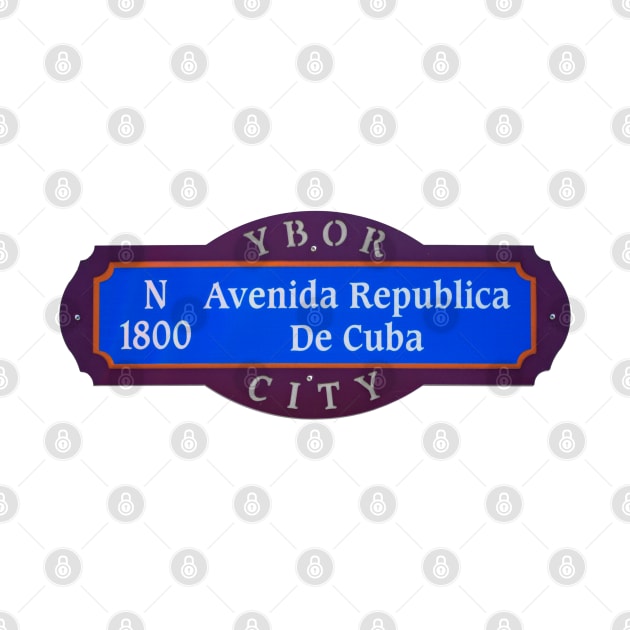 Avenida Republica De Cuba Ybor City by Enzwell