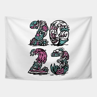 New Trippy Year Of The psychedelic Happy New Year 2023 T-Shirt Tapestry