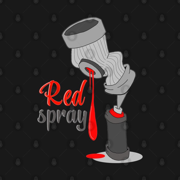 Cans red spray by TheEndDesign