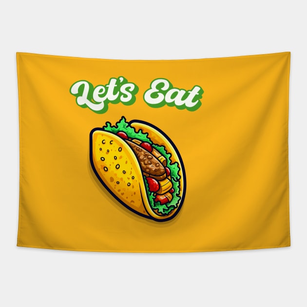 Let's Eat Tacos Tapestry by bobacks