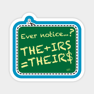 IRS Bucks Magnet