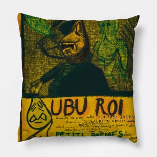 Alfred Jarry - Ubu Roi Short Amorphous Poems Pillow