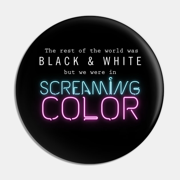 Scream In Color Pin by fashionsforfans