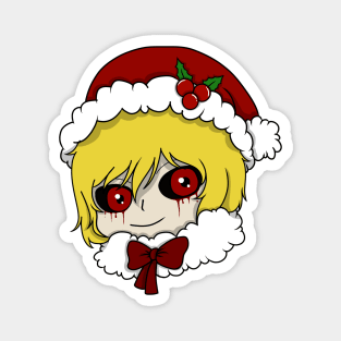 ben drowned christmas chibi Magnet