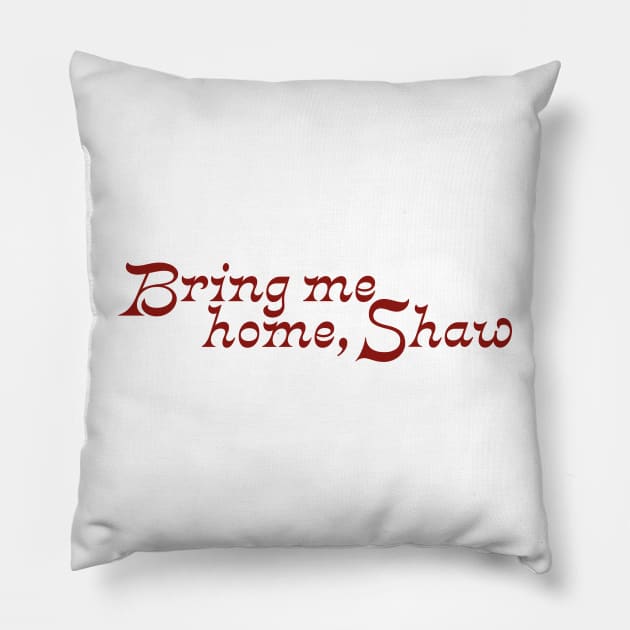 A League of Their Own | Bring me home, Shaw Pillow by Oi Blondie Crafts