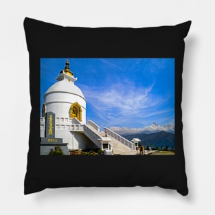 Peace Pagoda, Pokhara. Pillow