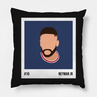 Neymar Jr Minimalistic Camera Film Pillow