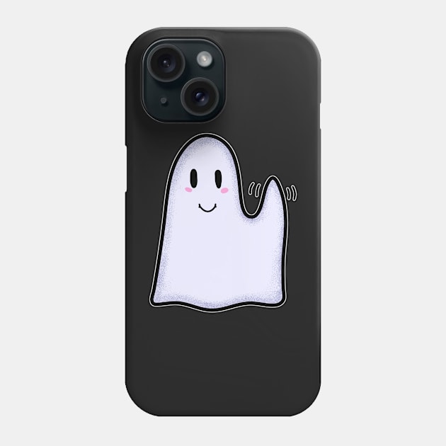 Friendly ghost Phone Case by 2dsandy