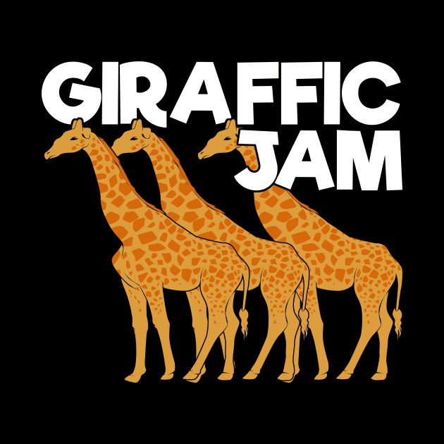 Giraffic Jam Funny Giraffe Animal Keeper Gift by Dolde08