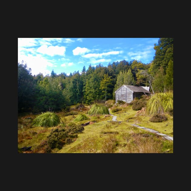 Du Cane Hut, The Overland Track by ajdesignsau