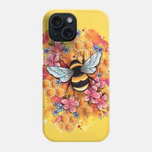 The Original Bumble Bee by Lorna Laine Phone Case